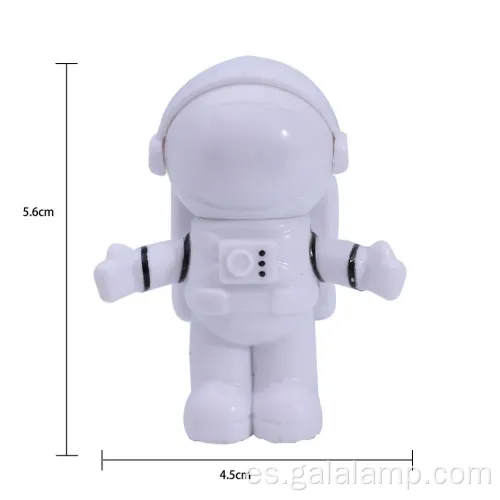 USB Astronaut LED LIGHT - Luz de libro creativo Night Light